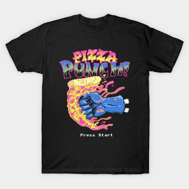 Pizza Punch T-Shirt by Hillary White Rabbit